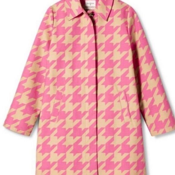 Isaac Mizrahi * For Target Hounds tooth coat - Picture 2 of 8